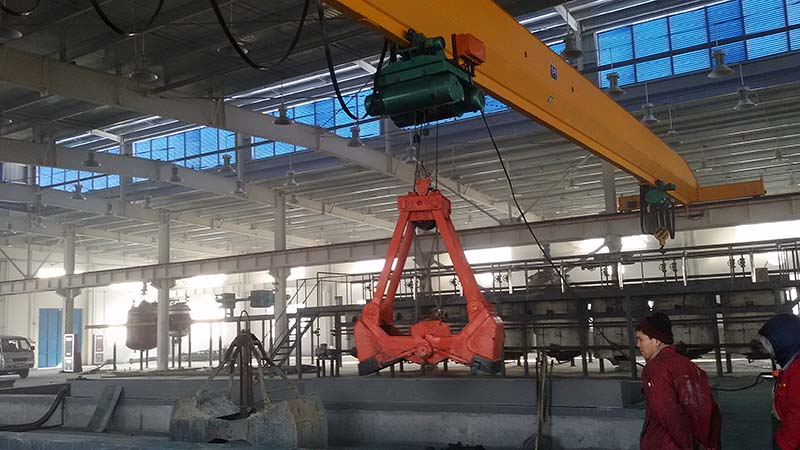 电动单梁抓斗起重机1-5t