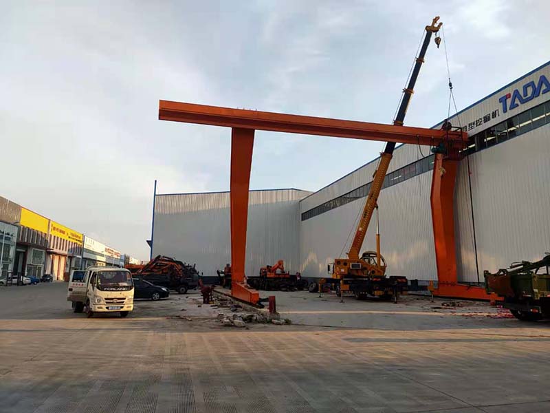 L型电动葫芦门式单悬臂起重机1-32t