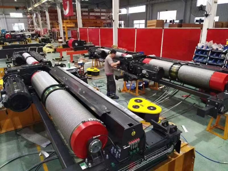 欧式卷扬机小车