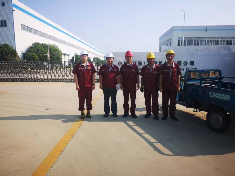 小松工程施工人员现场培训